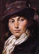 Rodolfo Amoedo Portrait of a young man oil